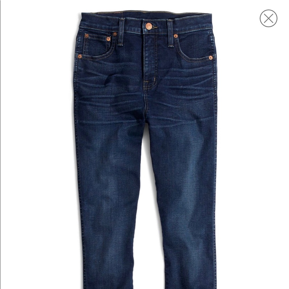 Madewell High rise skinny jean